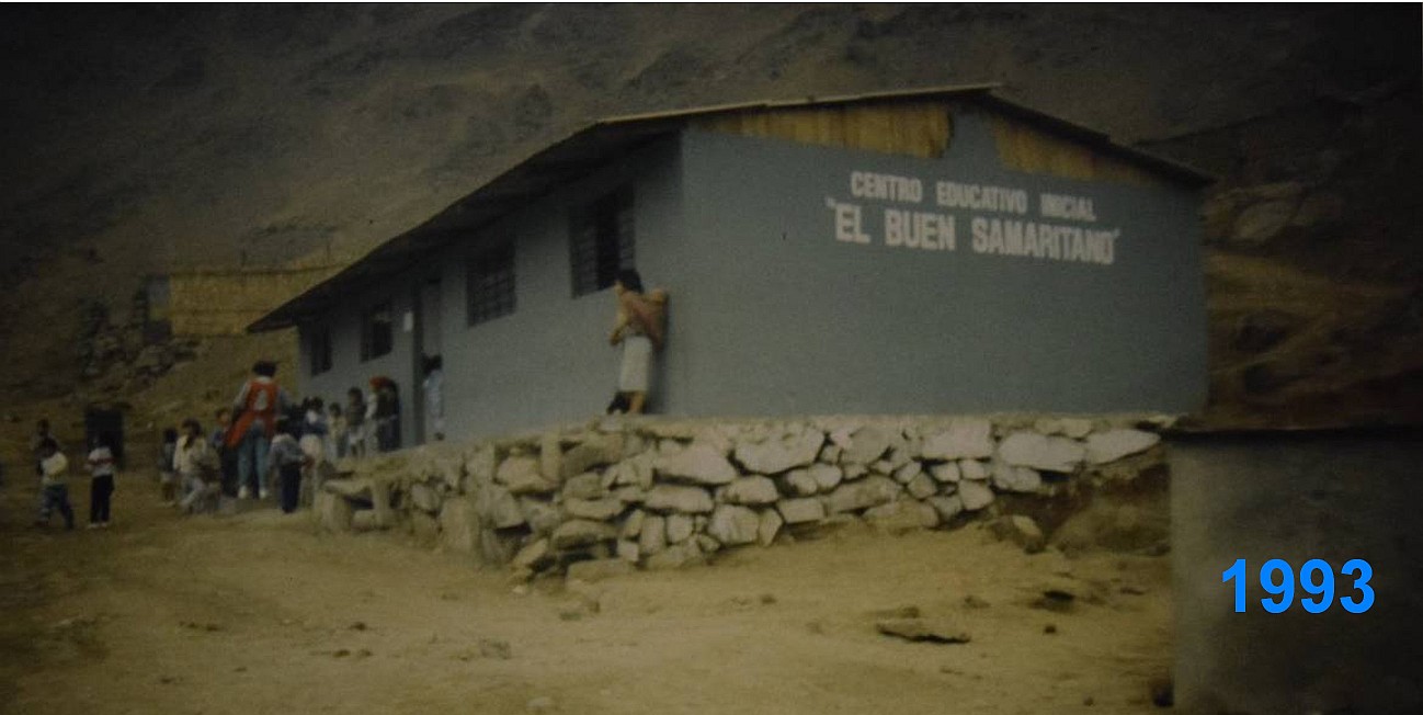 Unsere Schule in Mariátegui 1993